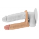 Vibrerende Dildo voor Dubbele Penetratie 12 x 2.8 cm