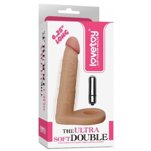 Dildo a doppia penetrazione 14 x 3 cm