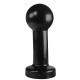 Plug anal ZIZI BIG POP 13 x 6 cm Noir