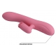 Vibro Rabbit Chris Pretty Love 20 x 3,5 cm Rosa