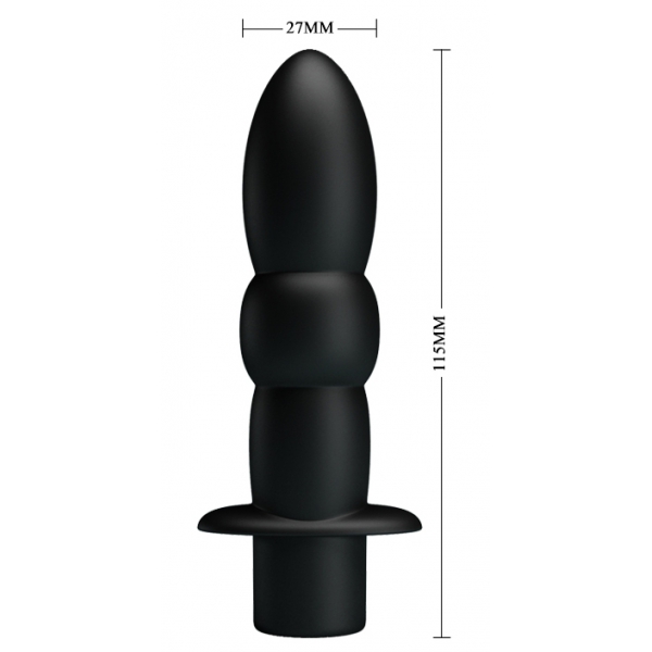 Wyatt Pretty Love Mini Vibro 11,5 x 2,7 cm Negro