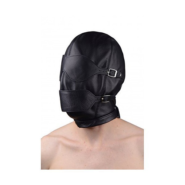 SM hood with gag and mask