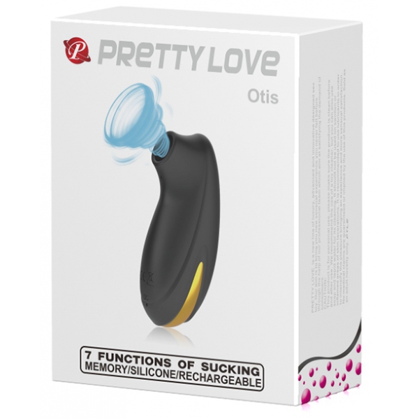 Otis Pretty Love Estimulador de Clítoris por Succión Negro