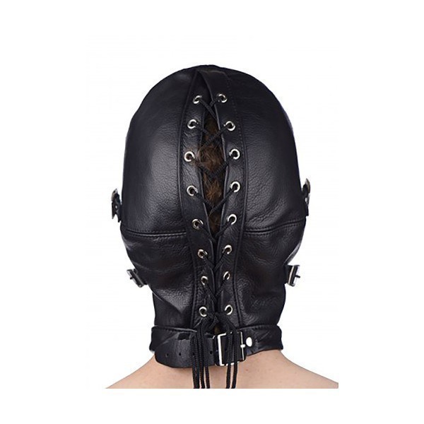 SM-Kopfhaube mit Knebel und Maske