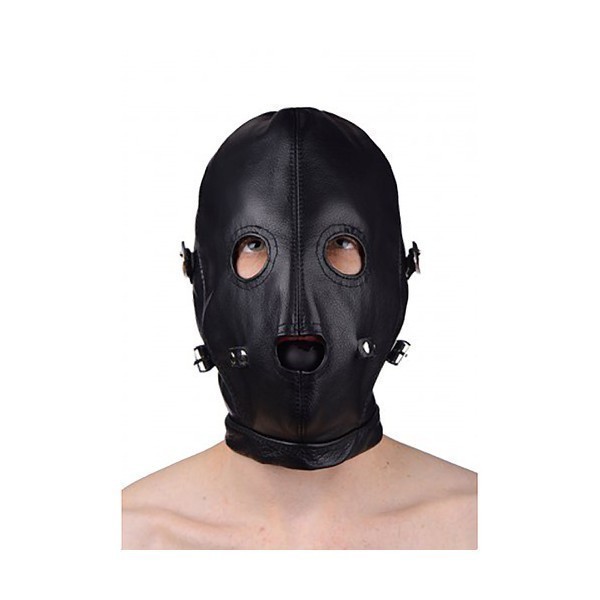 SM-Kopfhaube mit Knebel und Maske