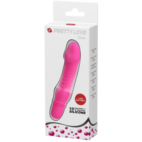 Stev Pretty Love 11 x 2.8 cm Vibrator Pink