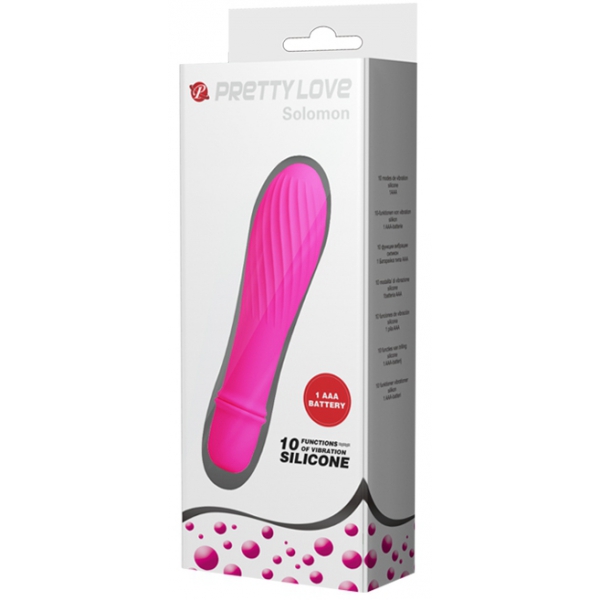 Solomon Pretty Love 9 x 2.8 cm Vibrator Pink