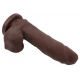 Realistischer Dildo The Glad Eye 11 x 3 cm Braun