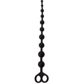 BlackMont Zwarte Mont Beads analoge rozenkrans 30 x 2,4 cm