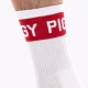 Schweinchen Fetisch halbe Socken