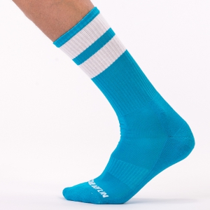 Barcode Berlin Gym Socks Light Blue-White