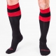 FOOTBALL SOCKS Black-Red