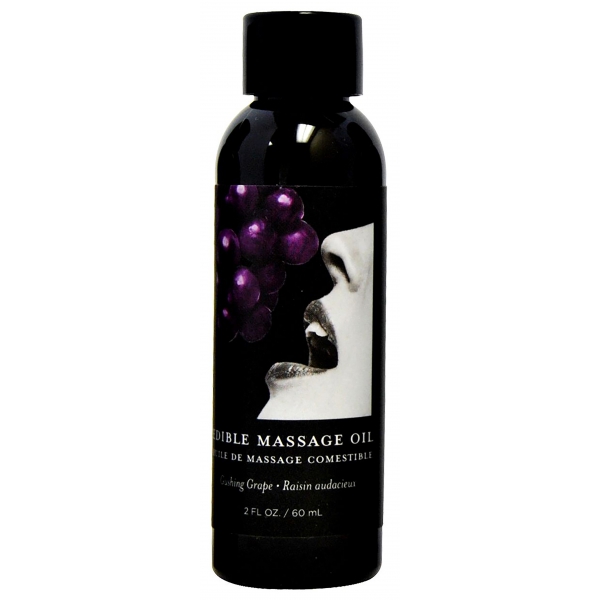 Essbares Massageöl Traube 60ml