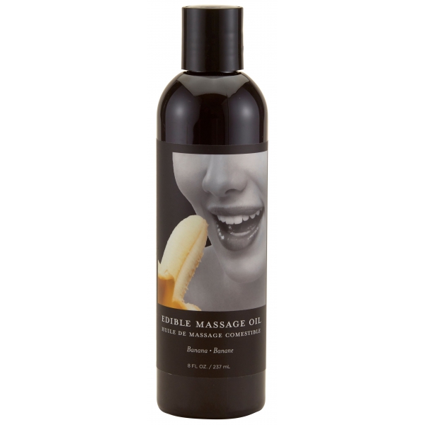 Olio da massaggio commestibile Banana 237ml