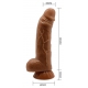 Dildo realistico Angelo 15 x 4 cm Marrone