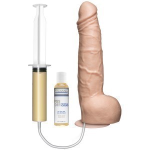 Doc Johnson Piss Off Dildo with Uro Ejection 20 x 5 cm