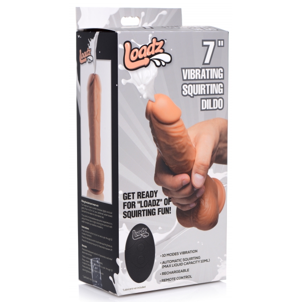 Loadz vibrerende ejaculator dildo 16 x 4,5 cm