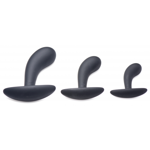 Confezione da 3 plugs Trainer in silicone Dark Delights