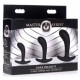 Pack de 3 plugs Trainer Silicone Dark Delights Noirs
