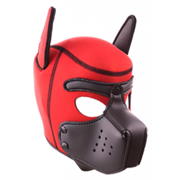 PUPPY Neoprene Hood vermelho-preto