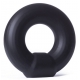 Silicone Cockring Knob black