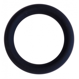 Rude Rider Cockring silicone Thick Ring Noir