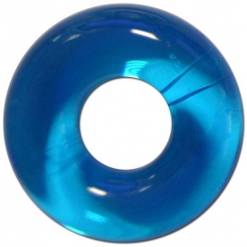 Rude Rider Soft Cockring Fat Stretchy Blue