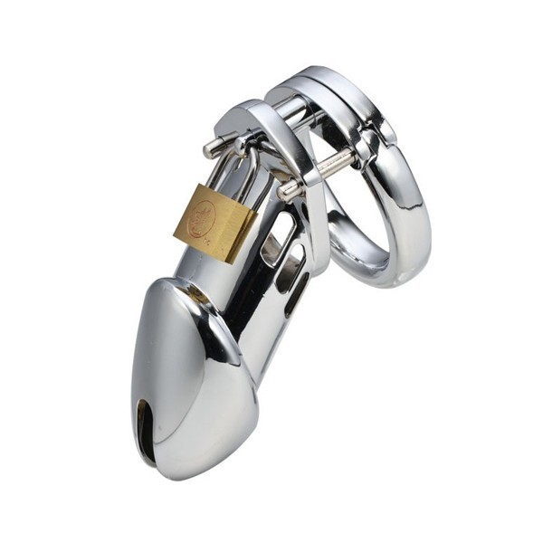 Steel Male Padlock CB6000 Chastity Cage Device -