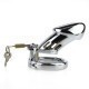 Steel Male Padlock CB6000 Chastity Cage Device -