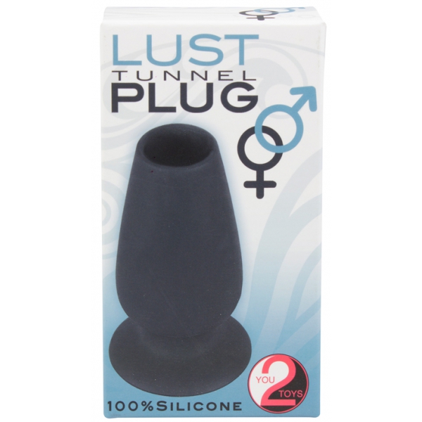 Lust Silicone Tunnel Plug 10 x 5cm