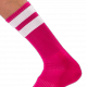 Socken Gym Socks Rosa-Weiß