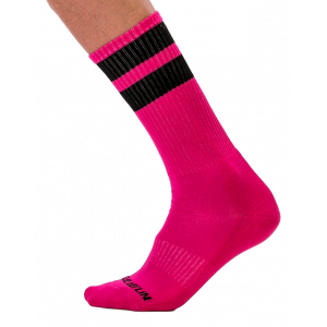 Barcode Berlin Socken Gym Socks Pink-Schwarz