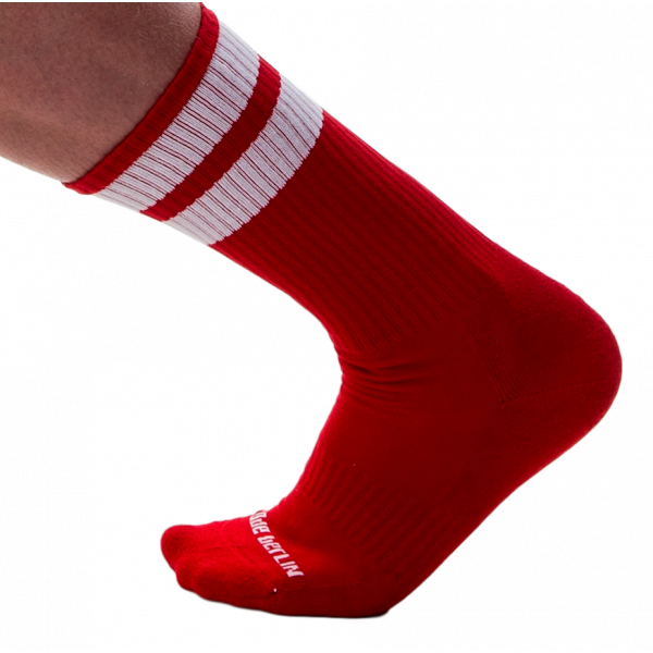 Socken Gym Socks Rot-Weiß