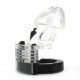 Adjustable chastity cage 10 x 3.5cm Clear