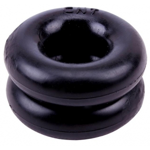 Get Lock Set of 2 soft cockrings Donut Black