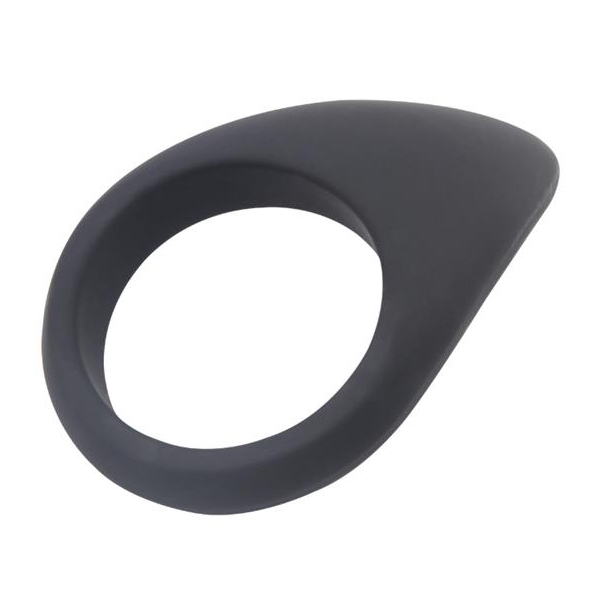 Cock Ring Party Hat Silicone Black