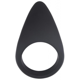 Cock Ring Party Hat Silicone Black