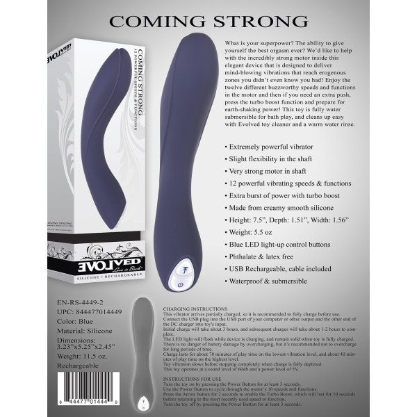 Vibrador Coming Strong 10 vibraciones