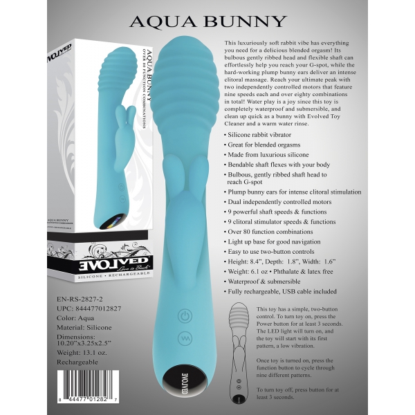 Vibro Rabbit Aqua Bunny 20cm
