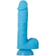 Lichtgevende Dildo Touch & Glow 15 x 4 cm Blauw