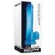 Consolador luminiscente Touch & Glow 15 x 4 cm Azul