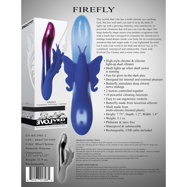 Vibro Rabbit Firefly 20cm
