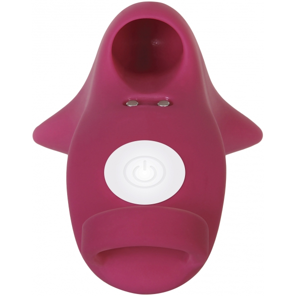 Funda vibratoria para dedos Frisky 9 vibraciones rosa