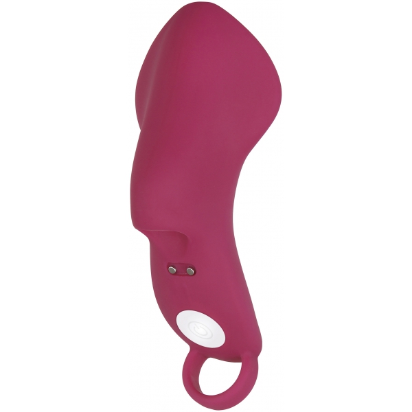 Funda vibratoria para dedos Frisky 9 vibraciones rosa