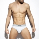 Jockstrap Shiny Rib White