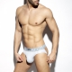 Jockstrap Shiny Rib White