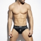 Jockstrap Shiny Rib Black