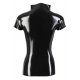 Latex T-Shirt Schwarz