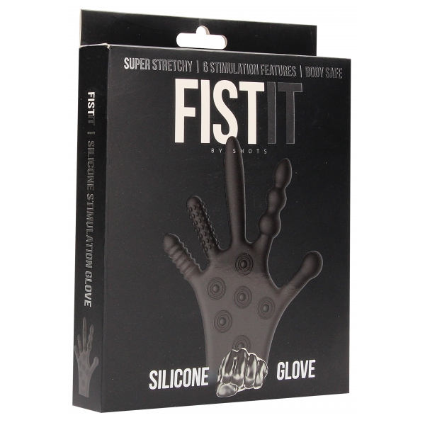 Texturierter Handschuh Silikon Fist It