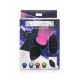 Vibrating Light Up Plug Small 7.5 x 3.5 cm